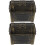 2Pièces Mini Coffres Pirate Décor Vintage Pour Maison 6