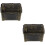 2Pièces Mini Coffres Pirate Décor Vintage Pour Maison 7