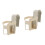 2Pièces Support Plastique Fixation Facile Pour 4