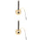 2Pièces Instrument Yin Qing Brass Pour Bouddhiste Durable 4
