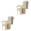2Pièces Support Plastique Fixation Facile Pour 5