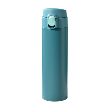 Stainless Steel 450ml Insulated Water Bottle with Handle, Vacuum Flask, 12-Hour Hot/Cold Retention, Bounce Cover, Large Mouth – Compatible with