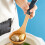 Wooden Spatula Soup Spoon Ergonomic Handle 1 Piece 1