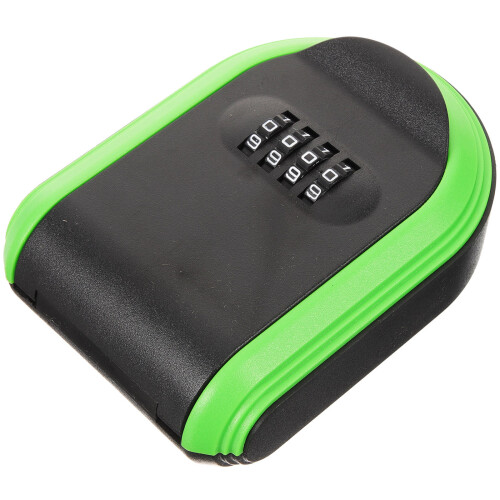2Pcs Outdoor Key Lock Box Black ABS Plastic Combination Lock 1