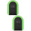 2Pcs Outdoor Key Lock Box Black ABS Plastic Combination Lock 7