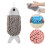 Fish-Shaped Hand Towels Microfiber Coral Fleece 2-Pack 1