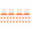 24Pcs Egg Storage Cups Stand White Egg Holders for Breakfast 2