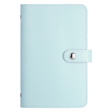 Paper Money World Currency Collection Album, 51-Pocket Binder for Banknotes, Bills, Stamps & Cards – Blue