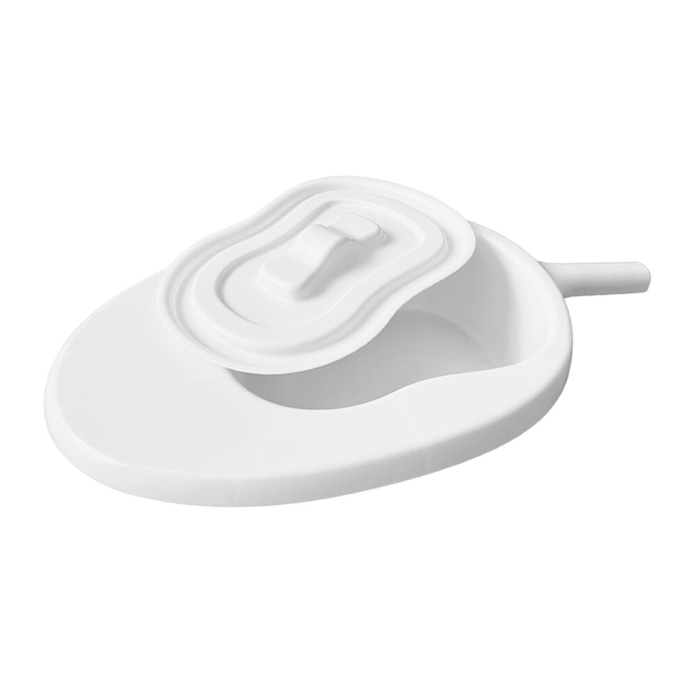 White Heavy Duty Emergency Device Bedpan Nursing Urinal For Men Women Elderly Home