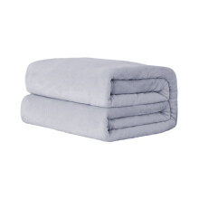 Solid Color Flannel Velvet Throw Blanket, 59.05x39.37 in, Soft AC/Couch Blanket, Warm Casual Cover & Gift – Compatible with Home Use