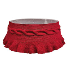 Christmas Tree Skirt, Simple Elegant Design For Timeless Charm, Classic Christmas Ornaments Widely Used Folded Three-Dimensional Handicraft Tree