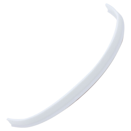 5Pcs Adjustable White Tpe Shower Water Dam Splash Guard for Bathroom 1