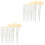 2Sets White Blending Makeup Brushes for Women Eyelash Beauty Tools 2