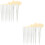 2Sets White Blending Makeup Brushes for Women Eyelash Beauty Tools 5