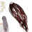 Dread Ponytail Extensions Elastic Boho Style with Beads 1