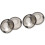 4Pcs Dark Grey Motorcycle Signal Light Covers ABS Plastic Outdoor Use 3