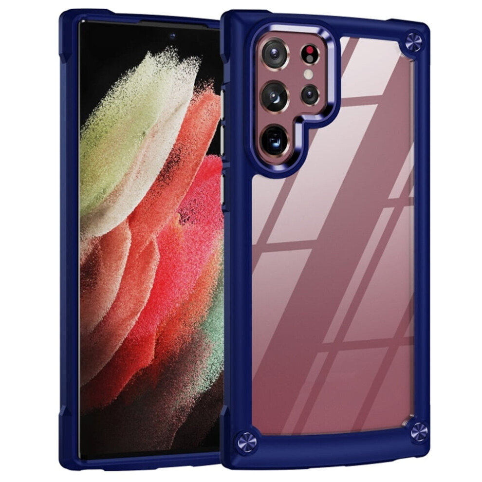 Samsung Galaxy S22 Ultra Case 6.8 Inch Hard Clear 975221371256