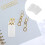 2 Pcs Photo Envelope Bag Office Extra Small Envelopes Colorful Tip 7