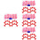 400Pcs Red Plastic Safety Nose for Handmade Stuffed Animal Craft 5