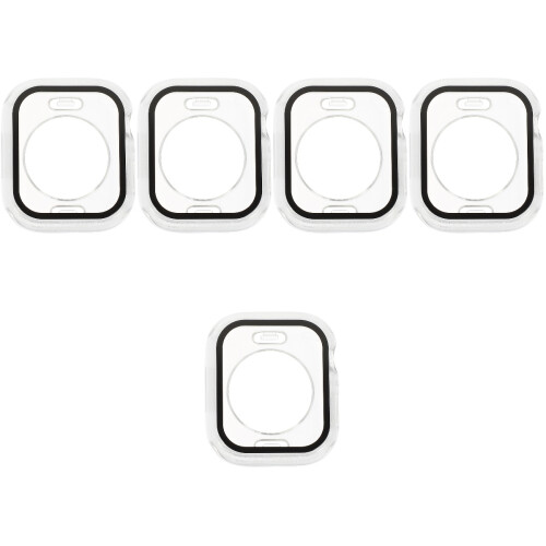 5Pcs Clear Watch Shells Sturdy Portable Watch Protector Accessories 2