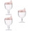 3Pcs Pink Goblet Cup Cup Natural Material Leak-Proof Design 7