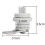 No Key Required Keyless Compartment Latch, Durable Materials Build with Universal Compatibility, Strong Security Offset Cam Lock for RV Keyless Entry 6