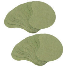 Breathable And Durable: Natural Knee Relief Patch, Herbal Wormwood Extract, Comfortable Material, Ergonomic Design, Easy To Use, 24Pieces