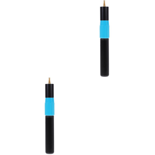 2 Count Cue Extender Telescopic Pool Extension Accessory Billiard 1