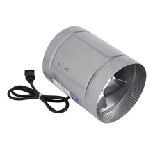 4/6-Zoll-HVAC-Booster mit ausgewuchtetem Laufrad für geringe Geräuschentwicklung, schnelle Installation und vielseitige Anwendung, Metallflügel