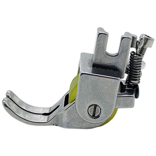 2Pcs Sewing Machine Roller Foot Presser for Thick Fabric Silver Color 2