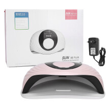 Efficient LED Nail Dryer with Nonultraviolet Light, 42LED Lamp Beads for Fast Curing, Temperature Protection & Removable Tray, Suitable for Personal