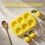 Yellow Silicone Lemon Candy Cake Molds Nonstick DIY Baking Tray 9