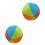 3Pcs Multi Inflatable Cloth Balloon Durable Soft Outdoor Playing Ball 2