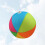 3Pcs Multi Inflatable Cloth Balloon Durable Soft Outdoor Playing Ball 3