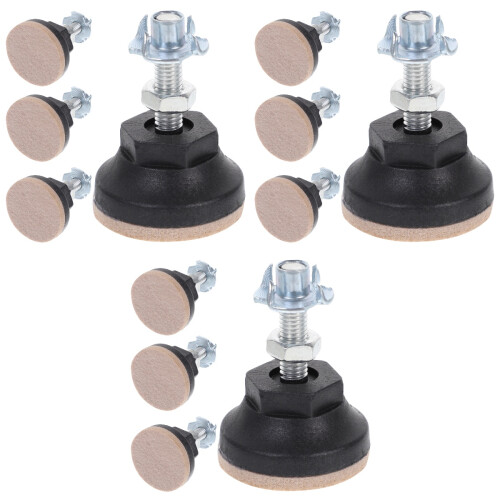 24 Pcs Adjustable Feet Accessories Felt Leveling 1