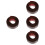 4Pcs Smooth Coffee Floor Transition Strips Self Adhesive PVC Divider 6