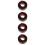 4Pcs Smooth Coffee Floor Transition Strips Self Adhesive PVC Divider 8