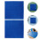 10Pcs Blue 3D Printer Bed Adhesive Tape High Resistant Sheet 7