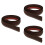 3Pcs Coffee Floor Cover Strips Self Adhesive PVC Flooring Transition 4