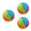 3Pcs Multi Inflatable Cloth Balloon Durable Soft Outdoor Playing Ball 7