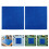 10Pcs Blue 3D Printer Bed Adhesive Tape High Resistant Sheet 9