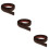 3Pcs Coffee Floor Cover Strips Self Adhesive PVC Flooring Transition 7