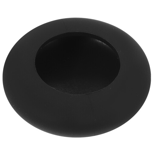 2Pcs Black Silicone Protective Cover Case for Pet Supplies 1