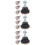 24 Pcs Adjustable Feet Accessories Felt Leveling 6