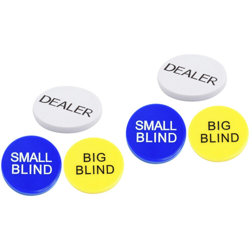 6Pcs Game Chips Durable Poker Tokens for Kids 2
