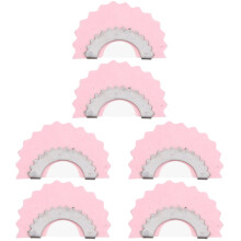 6Stk Lustige Vogelpfeifen Aus Metall Pink Für Zuhause
