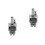 2Pcs Premium Iron Roller Presser Foot for Sewing Machine Crafts 4