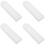 4Pcs Control Silicone Covers White Durable Protection 6