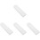 4Pcs Control Silicone Covers White Durable Protection 8