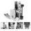 2Pcs Premium Iron Roller Presser Foot for Sewing Machine Crafts 7